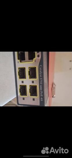 Коммутатор cisco catalyst ws-c3750-48ps-s