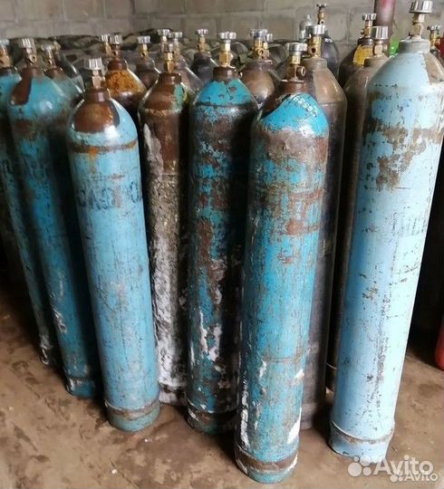 Прием кислородных и углекислотных баллонов