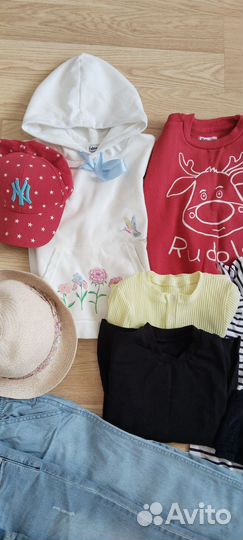 Вещи пакетом для девочки на рост 116
