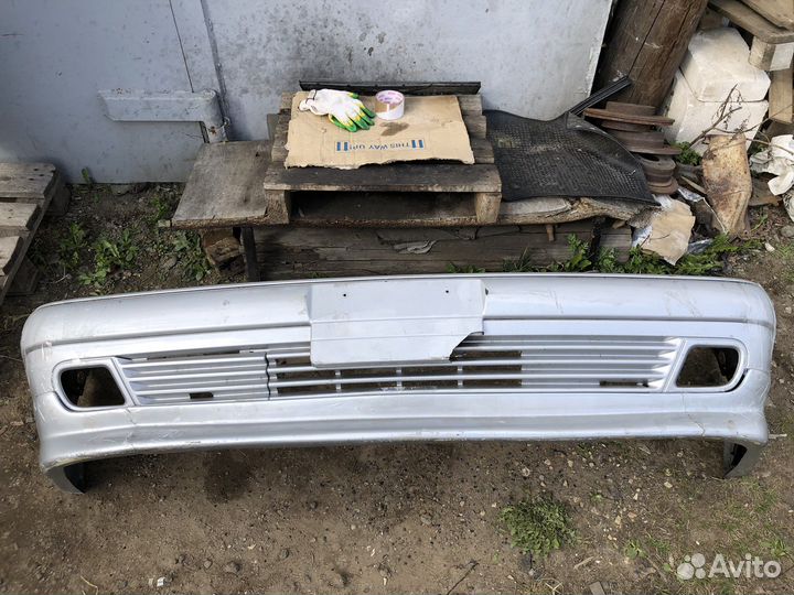 Бампер передний мерседес w210 дорест