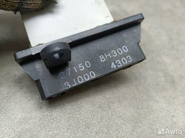 Резистор отопителя Nissan Almera N16 1.5 QG15 MT