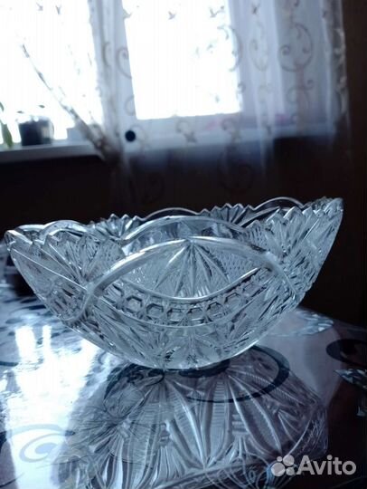 Хрустальные салатники СССР