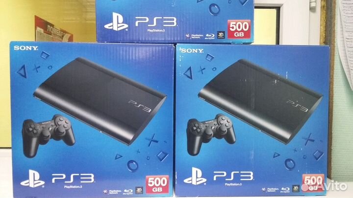 Приставки Sony Playstation 3 + 2 геймпада+ Игра