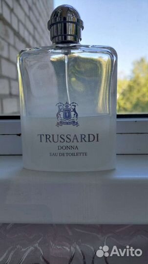 Парфюмерия оригинал Trussardi donna. Остаток