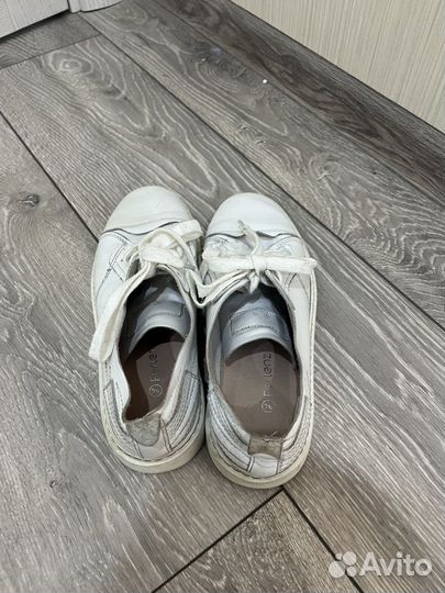 Кеды кожаные