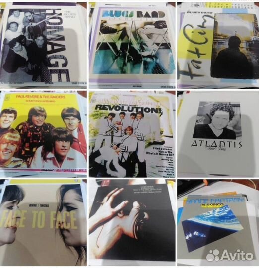 Западная рок музыка на сд. комплект