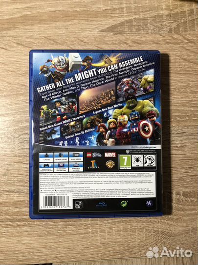 Игра для приставки lego marvel Avengers