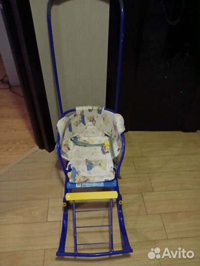 Детские санки коляска ника тимка 5 комфорт