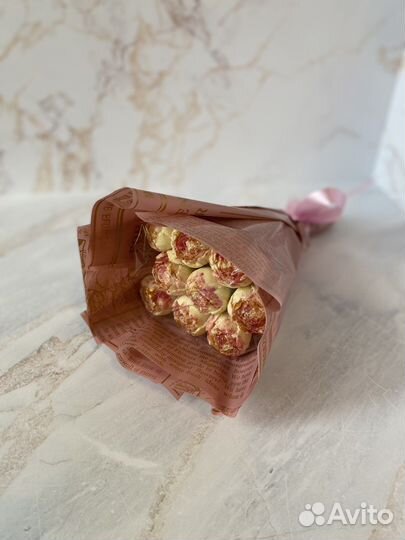 Шоколадные пионы