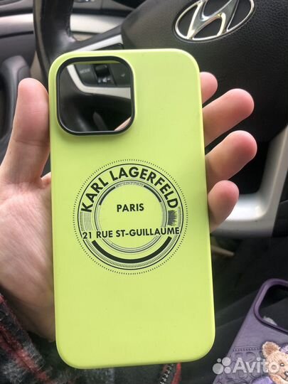 Чехол на iPhone 14 pro max karl lagerfeld