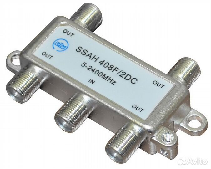 Делитель-разветвитель телевизионный в асортименте