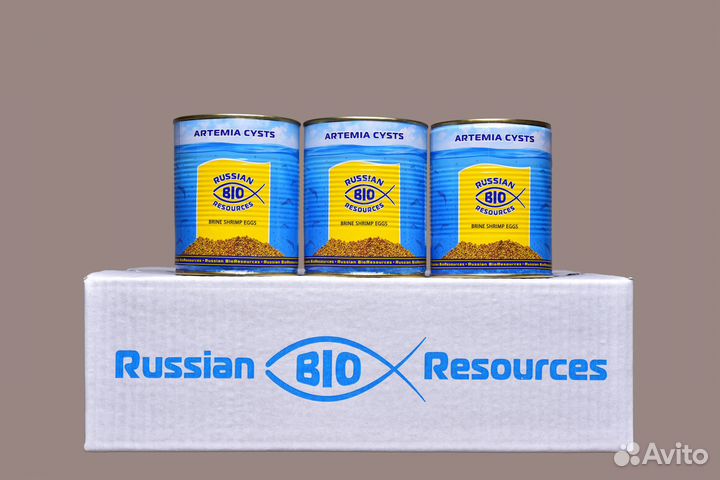 Цисты (яйца) Артемии с активатором