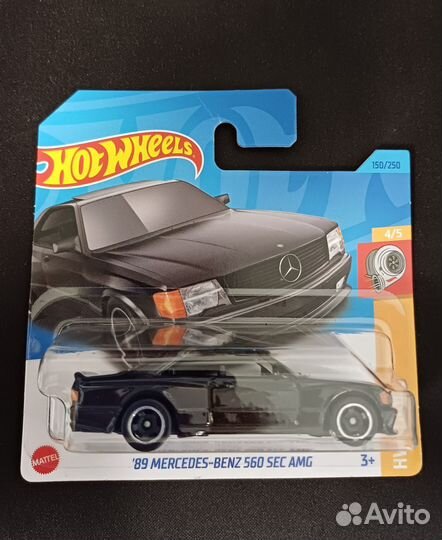 Hot wheels Mercedes-benz 560 sec amg