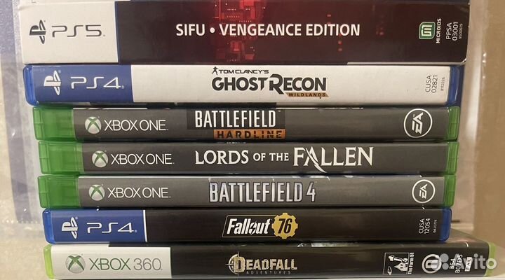 Игры для ps4/xbox one/xbox 360