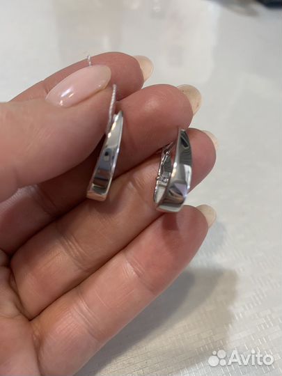 Серебряные серьги