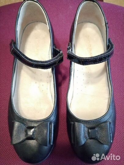 Туфли кожаные,р.35