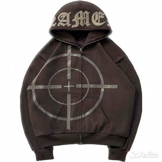 Зипка со стразами Y2K