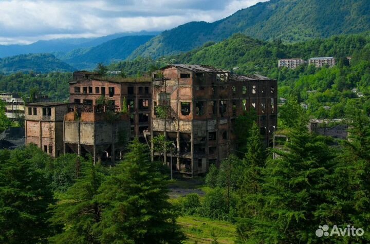 Тур в Абхазию / Города - призраки