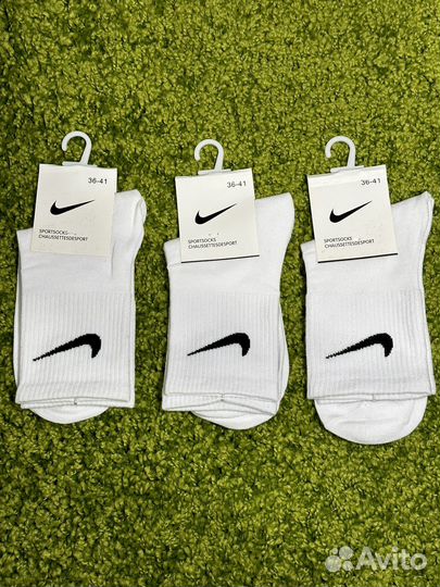 Носки Nike 5 пар женские