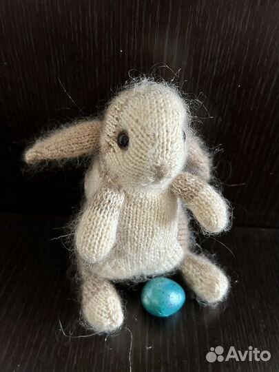 Вязаные игрушки зайка