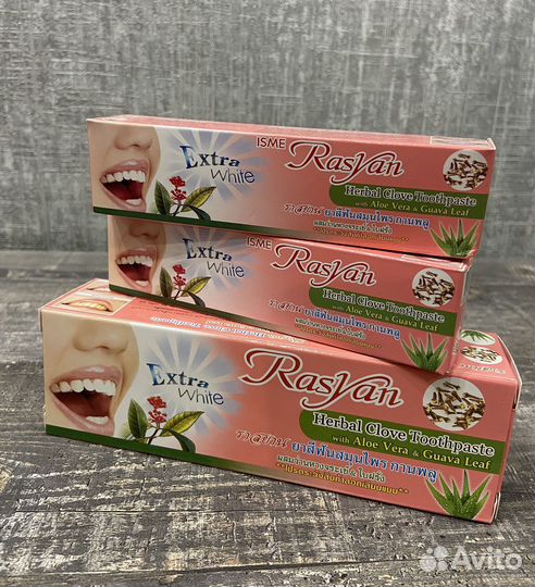 Зубная паста Rasyan Таиланд 30, 100 гр