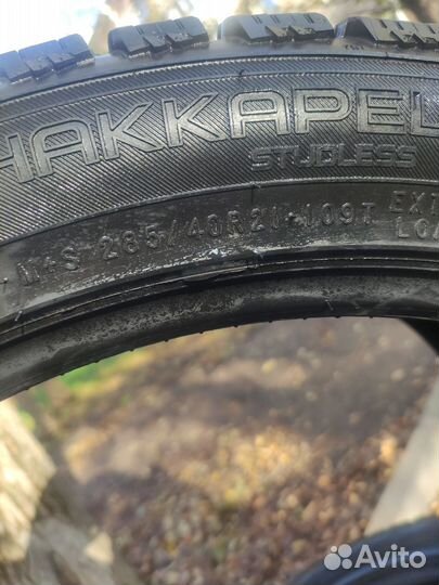 Nokian Tyres Hakkapeliitta R3 SUV 285/40 R21 109T