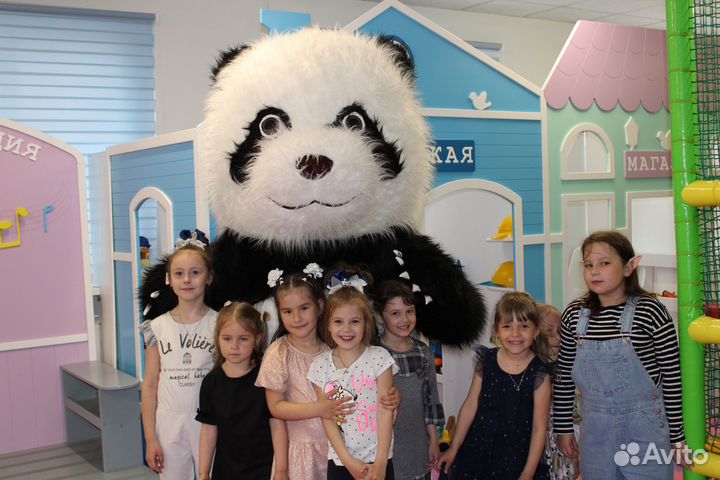 Ростовая кукла панда Курск шары
