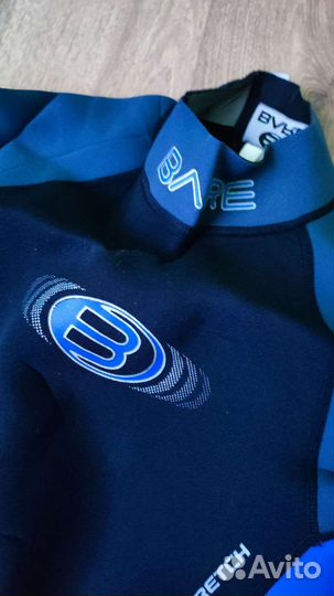 Гидрокостюм сухой для дайвинга Bare США р.S,M