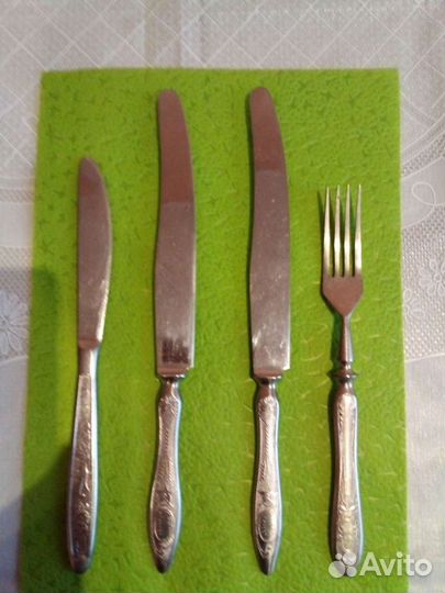 Ножи и вилка СССР
