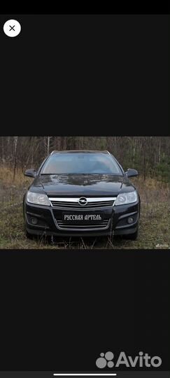 Реснички на фары opel astra h