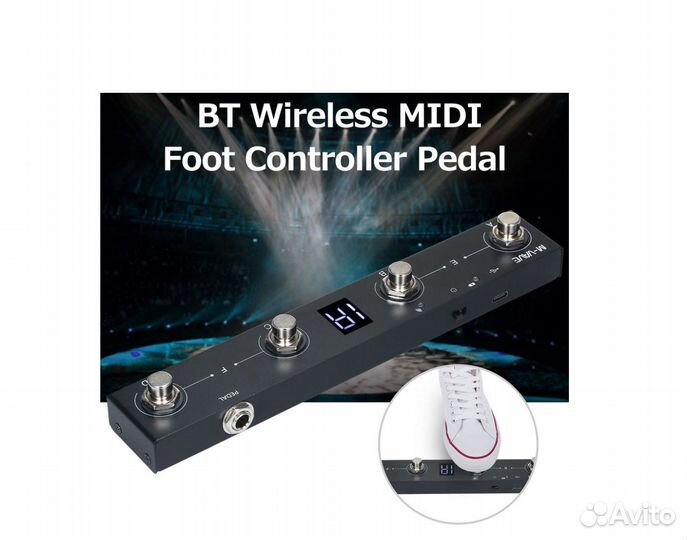 M-vave Chocolate Bluetooth миди footswitch новый