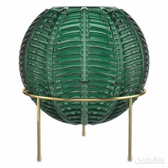 Ваза qwerty Irida 20х28см на глянцевой подставке с