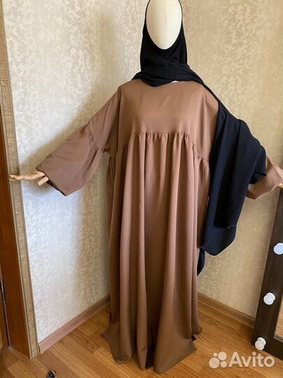 Платье в сборку