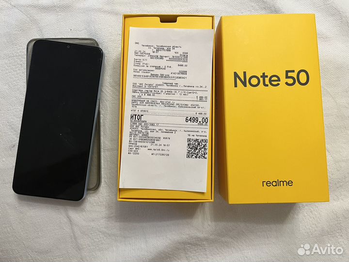 realme Note 50, 3/64 ГБ