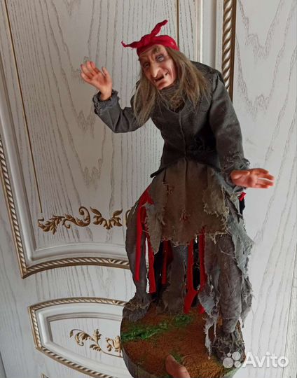 Авторская кукла баба Яга из сказки 