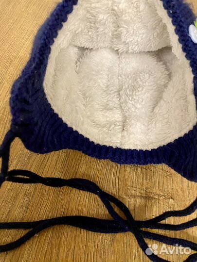 Шапка зимняя для мальчика 46 48