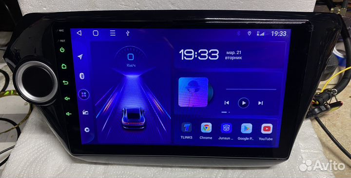 Магнитола на Kia rio 3 android 2/32гб