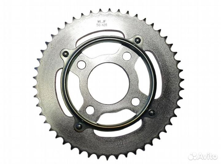 Звезда ведомая 428-50T Racer RC150-GY Enduro с зав