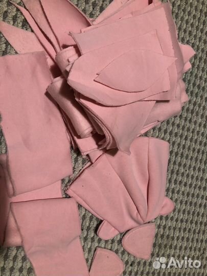 Куски таани футер с начесом