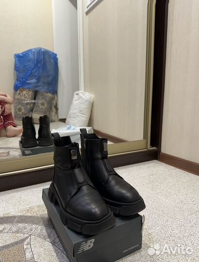 Полусапоги женские зимние натуральная кожа