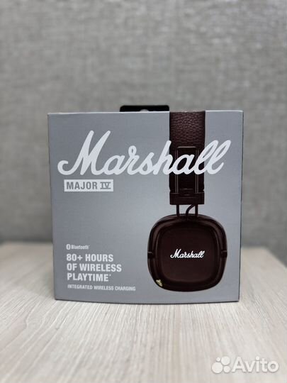 Marshall major iv brown оригинал