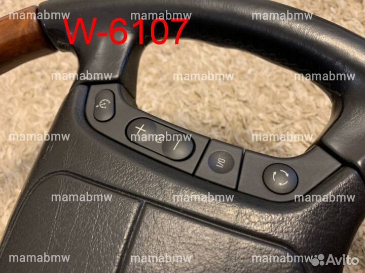 Руль рест дерево Е E 38 BMW бмв