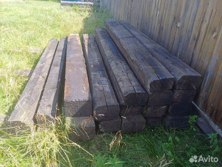Шпала пропитанная