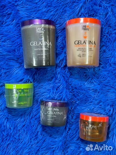 Gelatina, желатина, маска Love Potion