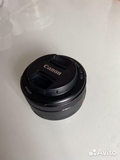 Объектив canon 50mm 1 8 stm
