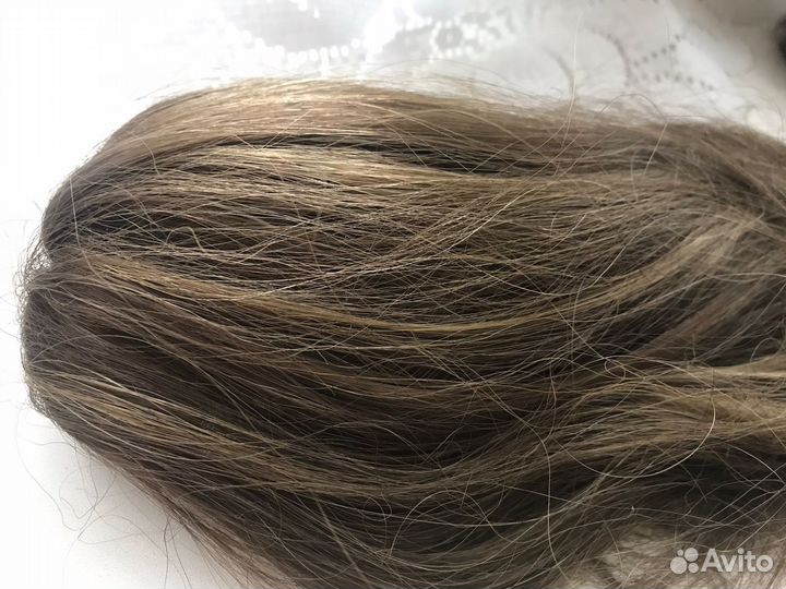 Шиньон из волос (хвост)