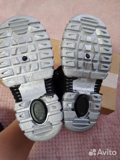 Новые сапожки для мальчика р.23 (на сырую погоду)