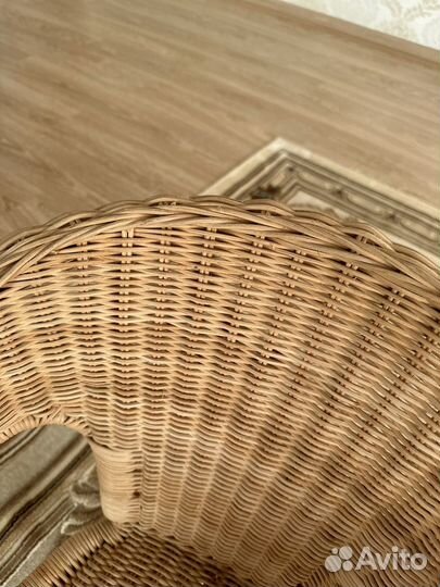 Детское плетенное кресло икеа