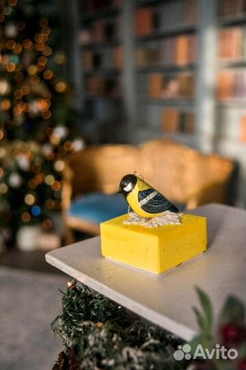 Синичка, ёлочная игрушка