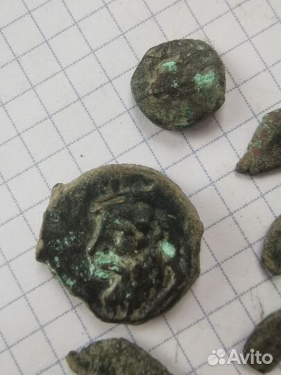 Ольвия монеты дельфин и Боспор